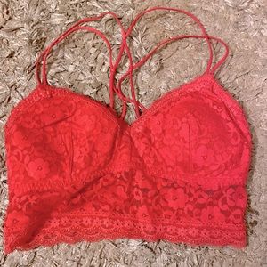 Strappy Gilly Hicks Lace Bralette